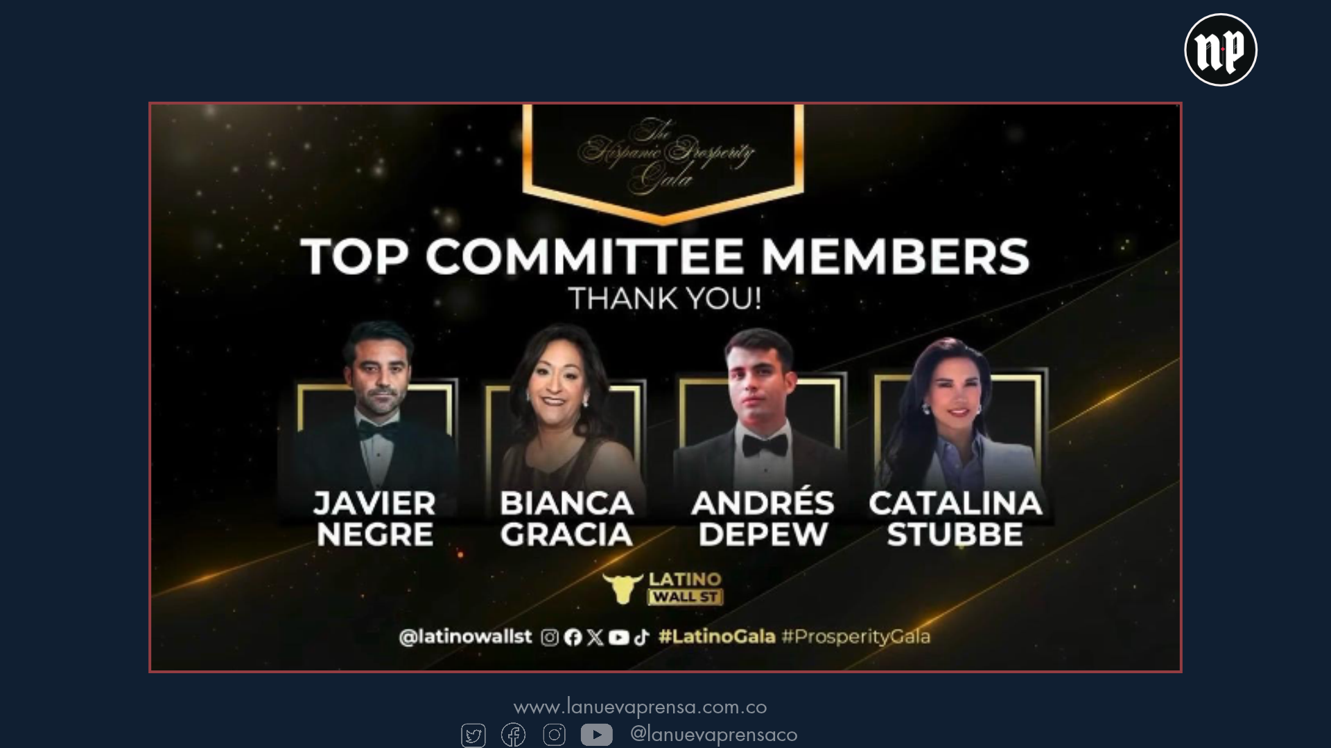 Principales miembros del comité de la Hispanic Prosperity Gala, celebrada en Mar-a-Lago el pasado mes de febrero. Principales miembros del comité de la Hispanic Prosperity Gala, celebrada en Mar-a-Lago el pasado mes de febrero.