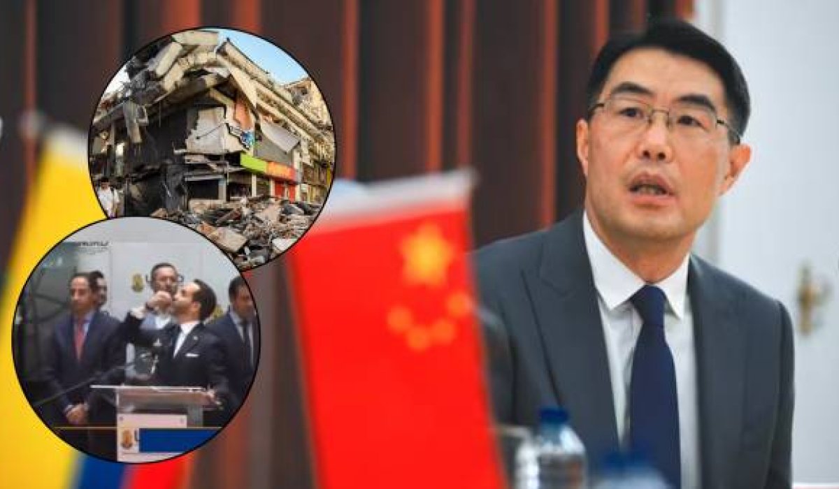 China insiste a Colombia en la urgencia de que designe un enlace para entregar ayuda a las víctimas del terremoto