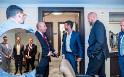 Ex amante de Cerimedo lo expone divulgando fotos suyas con Donald Trump Jr. y reabre la polémica por sus nexos con el círculo rojo de Trump padre