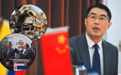 China insiste a Colombia en la urgencia de que designe un enlace para entregar ayuda a las víctimas del terremoto