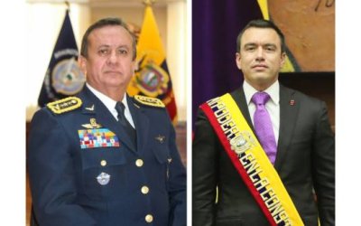 Noboa destituyó al comandante de la Fuerza Aerea de Ecuador en castigo por exigir legalidad ante operaciones de EE. UU.
