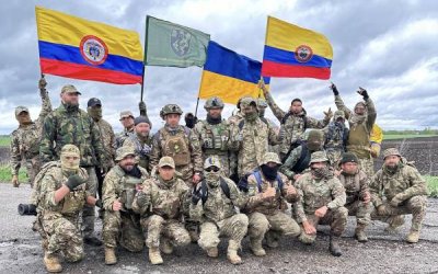 Crónica de la rueda de la muerte de los combatientes colombianos que son carne de cañón en Ucrania