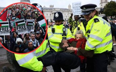 Colombiano enfrenta cargos criminales en Londres por protestar contra el genocidio del pueblo palestino. Organizaciones convocan plantón para exigir el retiro de la acusación