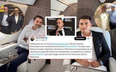Estrategas de la campaña de De la Espriella homenajearon a Fernando Cerimedo en el club privado de Trump, en Mar-a-Lago