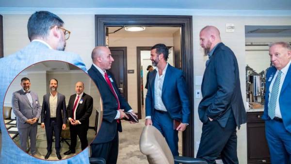 Ex amante de Cerimedo lo expone divulgando fotos suyas con Donald Trump Jr. y reabre la pol&eacute;mica por sus nexos con el c&iacute;rculo rojo de Trump padre