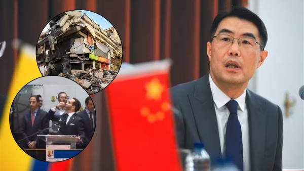 China insiste a Colombia en la urgencia de que designe un enlace para entregar ayuda a las v&iacute;ctimas del terremoto