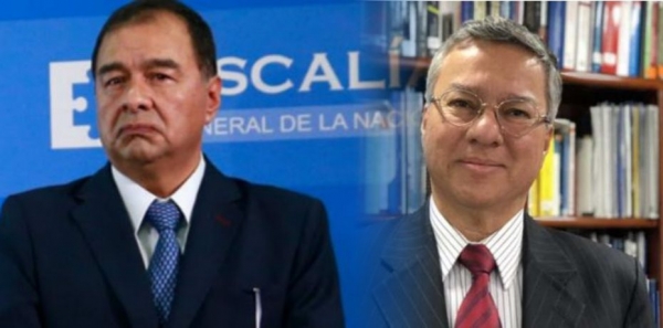Fiscal General encargado, Fabio Espitia.   /   Fiscal Ad hoc, Leonardo Espinosa.