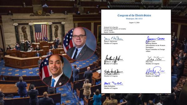 Congresistas de Estados Unidos env&iacute;an carta a De la Espriella donde advierten sobre paz, narcotr&aacute;fico y derechos humanos