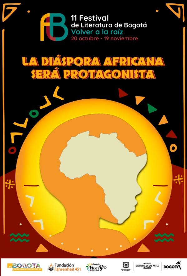 La undécima versión del Festival de Literatura de Bogotá rendirá homenaje a la diáspora africana