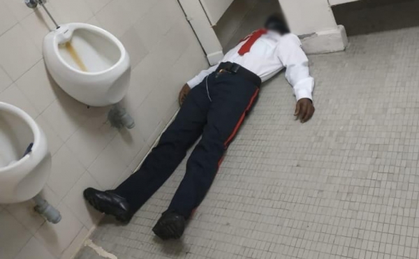 Hallan muerto en un ba&ntilde;o a hombre de seguridad de la Corte Suprema de Justicia
