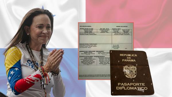 Exclusivo: Mar&iacute;a Corina Machado viaja con pasaporte diplom&aacute;tico de Panam&aacute;